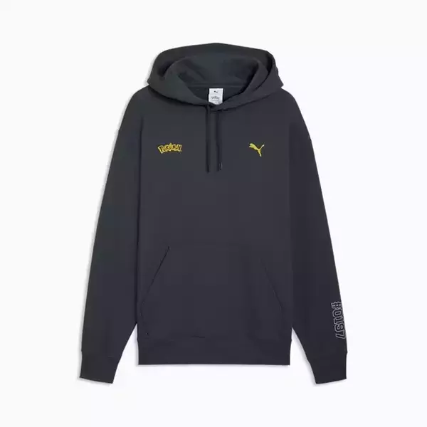 「PUMAから『ポケモン』コラボコレクションが4月2日発売！ピカチュウのバッシュ、ブラッキーとエーフィが可愛いフーディなど豊富なデザイン」の画像