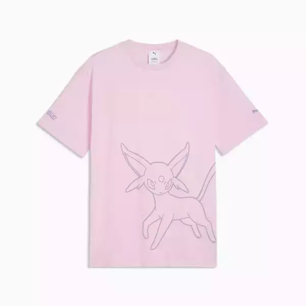 「PUMAから『ポケモン』コラボコレクションが4月2日発売！ピカチュウのバッシュ、ブラッキーとエーフィが可愛いフーディなど豊富なデザイン」の画像