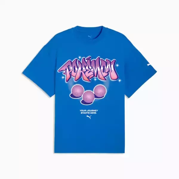 「PUMAから『ポケモン』コラボコレクションが4月2日発売！ピカチュウのバッシュ、ブラッキーとエーフィが可愛いフーディなど豊富なデザイン」の画像
