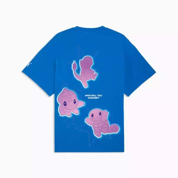 「PUMAから『ポケモン』コラボコレクションが4月2日発売！ピカチュウのバッシュ、ブラッキーとエーフィが可愛いフーディなど豊富なデザイン」の画像