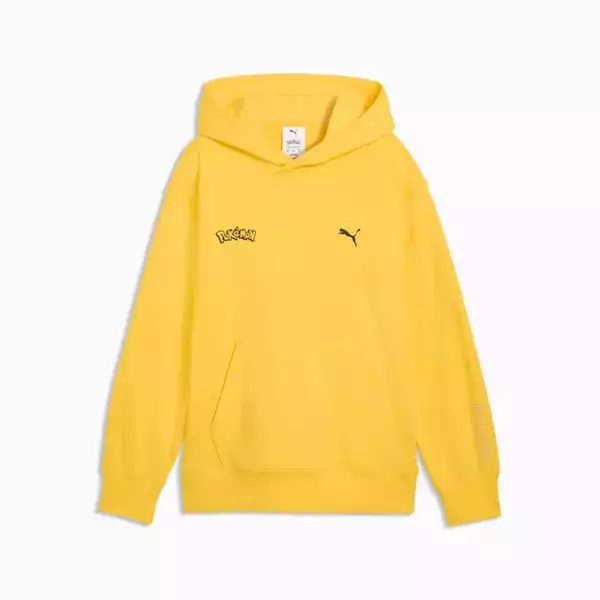 「PUMAから『ポケモン』コラボコレクションが4月2日発売！ピカチュウのバッシュ、ブラッキーとエーフィが可愛いフーディなど豊富なデザイン」の画像
