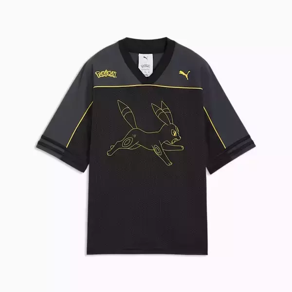 「PUMAから『ポケモン』コラボコレクションが4月2日発売！ピカチュウのバッシュ、ブラッキーとエーフィが可愛いフーディなど豊富なデザイン」の画像