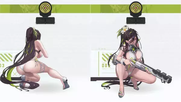 「【ゆく尻くる尻】『勝利の女神：NIKKE』今年も「新ラピ」に「水着メイド」と魅力的な新ニケ揃い─ネイキッドに“羞恥の学生服”など2024年もアツかった！【フォトレポ】」の画像