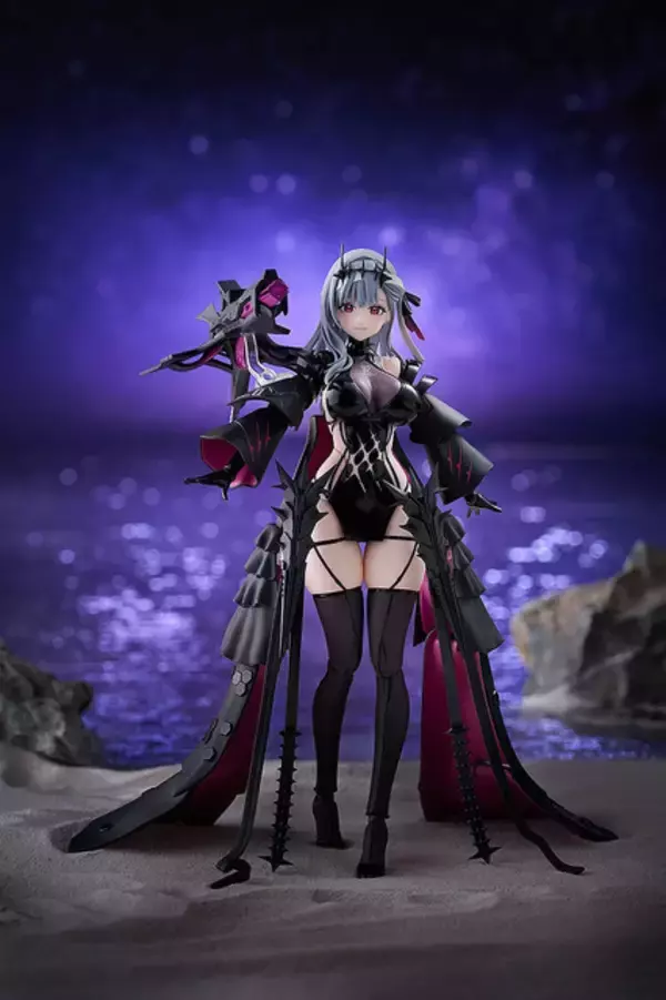 「背中の紐状衣装がセクシー過ぎる…！『勝利の女神：NIKKE』より「モダニア-セカンド・アフェクション」可動フィギュアが予約締切間近」の画像