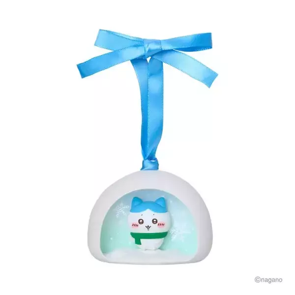 「「エニマイくじ ちいかわ」にキュン！“ゆきだるまになっちゃった！”なハチワレ、うさぎら6人のマスコットなどズラリ」の画像