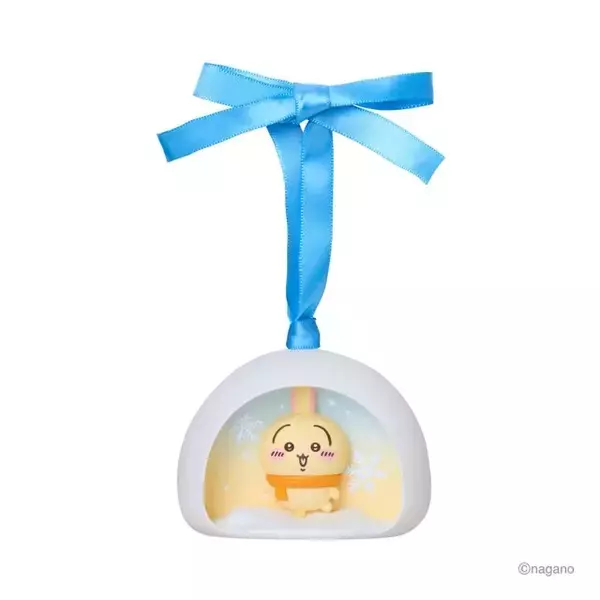 「「エニマイくじ ちいかわ」にキュン！“ゆきだるまになっちゃった！”なハチワレ、うさぎら6人のマスコットなどズラリ」の画像