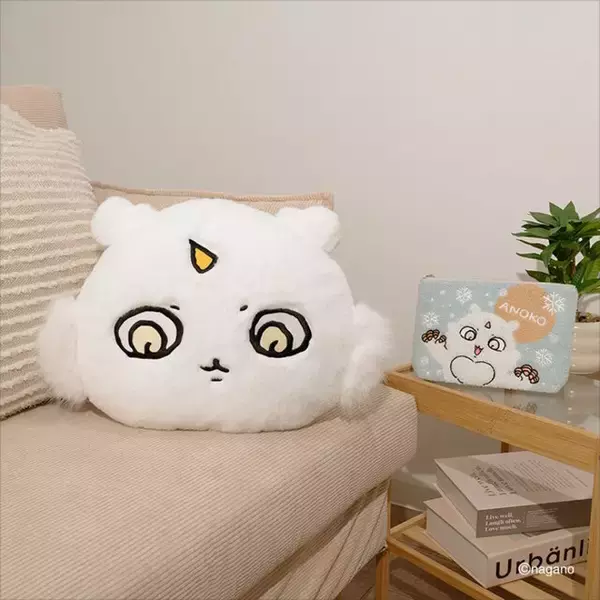 「「エニマイくじ ちいかわ」にキュン！“ゆきだるまになっちゃった！”なハチワレ、うさぎら6人のマスコットなどズラリ」の画像