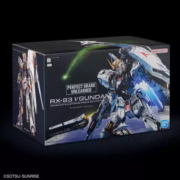 「究極のガンプラ「PG UNLEASHED 1/60 νガンダム」が抽選販売実施中！今回は“MS本体単品”で受付」の画像