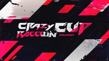 CRカップこと「Crazy Raccoon Cup VALORANT」第5回が7月15日・16日に開催決定！