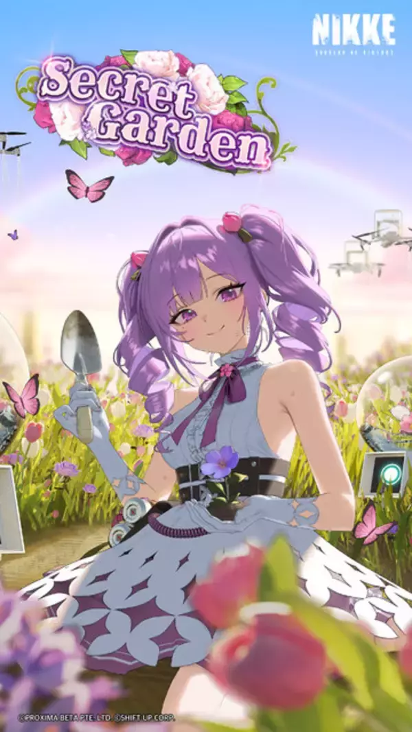 「ゆるふわ感がクセになる…！『勝利の女神：NIKKE』新ニケ「フローラ」登場―全てが“花”に見えちゃう癒し系少女」の画像
