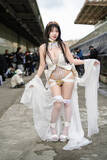 「【コスプレ】韓国美女の純白ドレスが妖艶の一言！はち切れんばかりの美ボディ【写真9枚】」の画像5