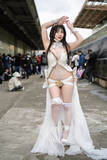 「【コスプレ】韓国美女の純白ドレスが妖艶の一言！はち切れんばかりの美ボディ【写真9枚】」の画像6