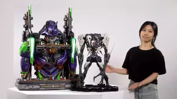 「約57万円、全高約86cmものヒューマンスケールが圧倒的！「エヴァンゲリオン初号機」が超巨大バストアップモデルで立体化」の画像