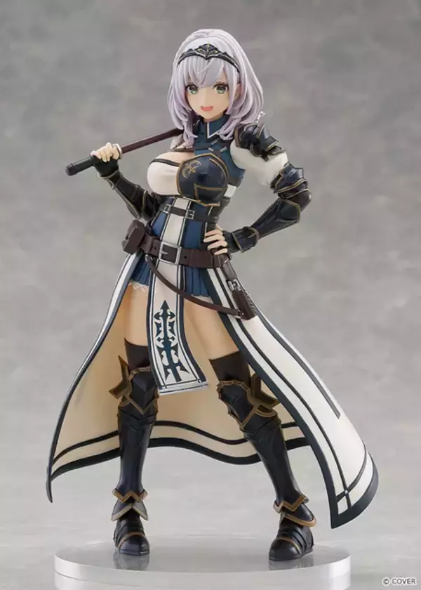 「ホロライブ・白銀ノエルがお手頃価格＆ハイクオリティにフィギュア化！爽やかな表情、重厚な甲冑の表現にまでこだわり」の画像
