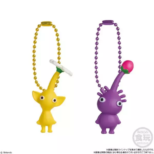 「「ピクミン」のマスコット付グミが4月20日再販！暗闇で光るヒカリピクミンなど、全9種のリニューアル版」の画像
