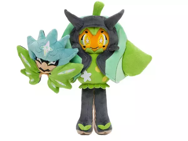 「『ポケモン』オーガポンの新作ぬいぐるみがカワイイ…！お面を持った4種類が新たに登場で、キタカミの里の想い出に浸ろう」の画像