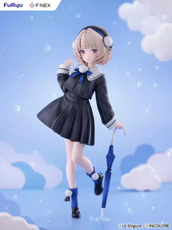 「「しぐれうい」のもう1つの姿「雨衣」がフィギュア化！差し替えパーツの“ウィンク顔”が撃ち抜かれそうなほど可愛い」の画像
