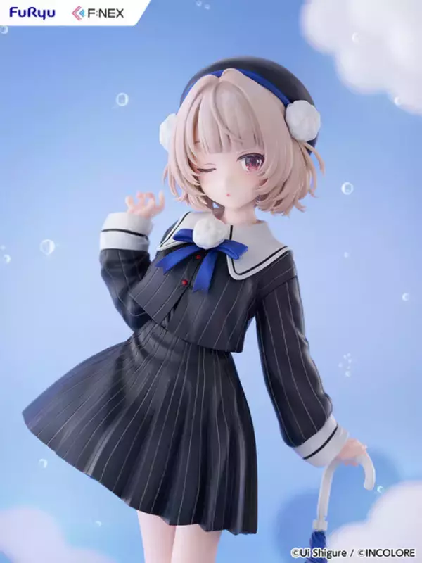 「「しぐれうい」のもう1つの姿「雨衣」がフィギュア化！差し替えパーツの“ウィンク顔”が撃ち抜かれそうなほど可愛い」の画像
