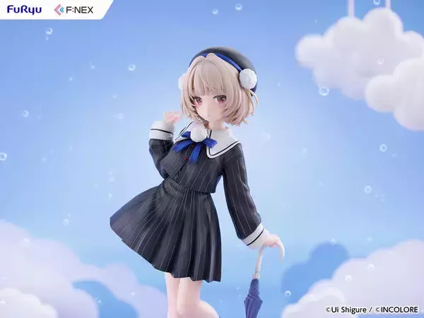 「「しぐれうい」のもう1つの姿「雨衣」がフィギュア化！差し替えパーツの“ウィンク顔”が撃ち抜かれそうなほど可愛い」の画像