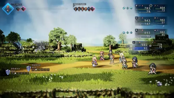 「『オクトラ0』の冒険が楽になる！「逃げる」と「ねだる」で戦力増強、ブーストは「盗む」も強化など、序盤の“お役立ち小ネタ集”」の画像