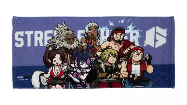 「ジュリ、リュウ、エレナら人気キャラが勢揃い！『スト6』観虐先生描き下ろしのマウスパッドやマグカップなど、コラボグッズ全8種予約開始」の画像