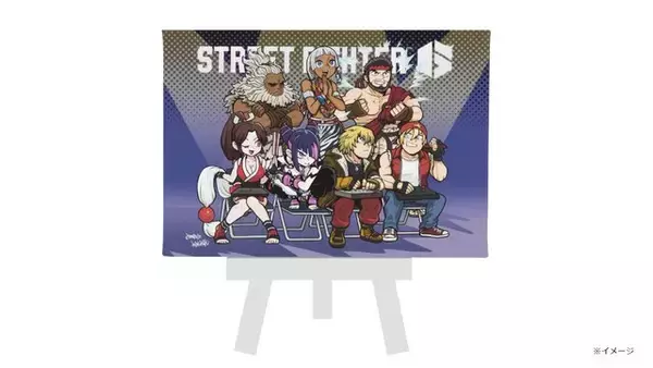 「ジュリ、リュウ、エレナら人気キャラが勢揃い！『スト6』観虐先生描き下ろしのマウスパッドやマグカップなど、コラボグッズ全8種予約開始」の画像