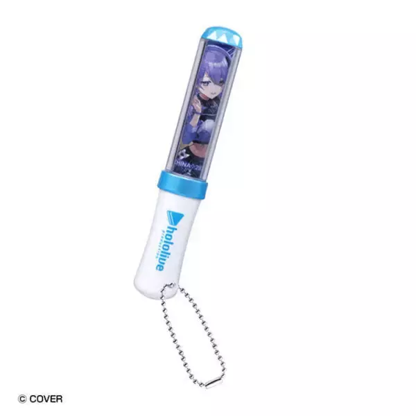 「「ホロライブ」6th fes.イラスト使用のガシャポン「ペンライトチャーム」が豪華！ほぼ原寸サイズで光るギミック付」の画像