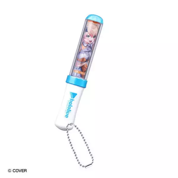 「「ホロライブ」6th fes.イラスト使用のガシャポン「ペンライトチャーム」が豪華！ほぼ原寸サイズで光るギミック付」の画像