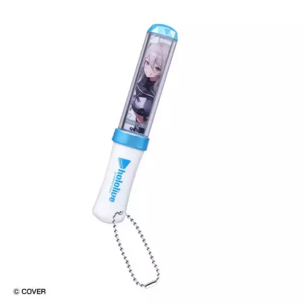 「「ホロライブ」6th fes.イラスト使用のガシャポン「ペンライトチャーム」が豪華！ほぼ原寸サイズで光るギミック付」の画像