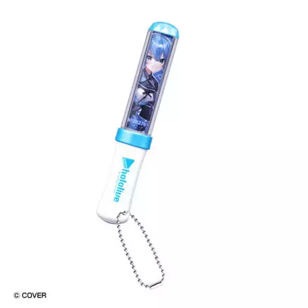 「「ホロライブ」6th fes.イラスト使用のガシャポン「ペンライトチャーム」が豪華！ほぼ原寸サイズで光るギミック付」の画像