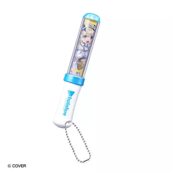 「「ホロライブ」6th fes.イラスト使用のガシャポン「ペンライトチャーム」が豪華！ほぼ原寸サイズで光るギミック付」の画像