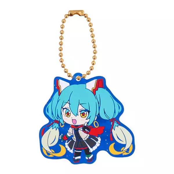 「「ザクII」姿の初音ミクが可愛すぎる…！「機動戦士ガンダム」コラボのスペシャルラバーマスコットが再販へ」の画像