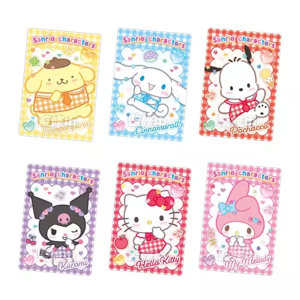 ハローキティやクロミなど、人気キャラを多数収録した全29種！レアカードはホロ箔押し仕様の「サンリオキャラクターズ」 ウエハース第12弾