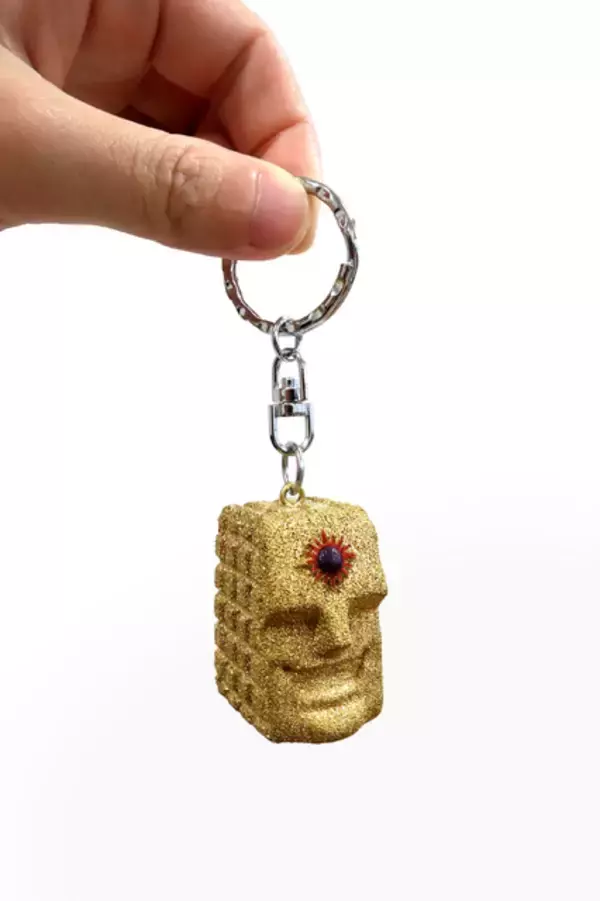 「「キン肉マン」砂の超人「サンシャイン」を本当に“砂”で作製！ザラっとした手触りなのに崩れない、独自の「粉状固形化技術」」の画像