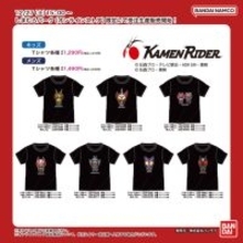 「仮面ライダー」Tシャツがしまむらパーク限定で受注生産販売！デフォルメされたライダーたちをシンプルにデザイン