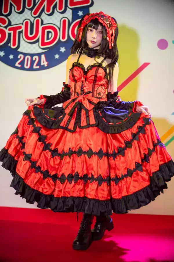 「【コスプレ】美しいプロポーションを引き立たせる“ロリータドレス”に注目！「AnimeJapan 2024」に現れた「デート・ア・ライブ」時崎狂三」の画像