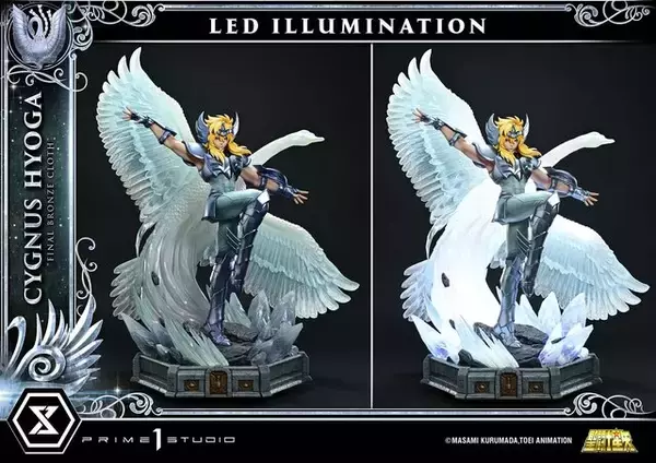 「お値段約21万！「聖闘士星矢」より「キグナス氷河 （最終青銅聖衣）」高級スタチューがあまりにも神々しい」の画像