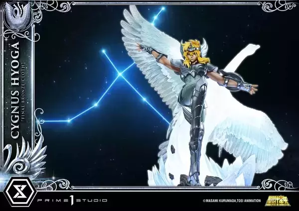 「お値段約21万！「聖闘士星矢」より「キグナス氷河 （最終青銅聖衣）」高級スタチューがあまりにも神々しい」の画像