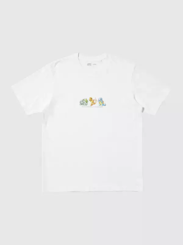 「ユニクロから『ポケモン』30周年UTコレクションが3月23日発売！初代ピカチュウ、御三家、イーブイらの水彩アートをお洒落にデザイン」の画像