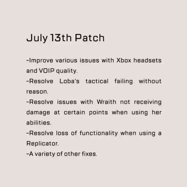 「『Apex』レプリケーターの不具合が修正され、安心して使えるように！14日深夜にアップデートを実施」の画像