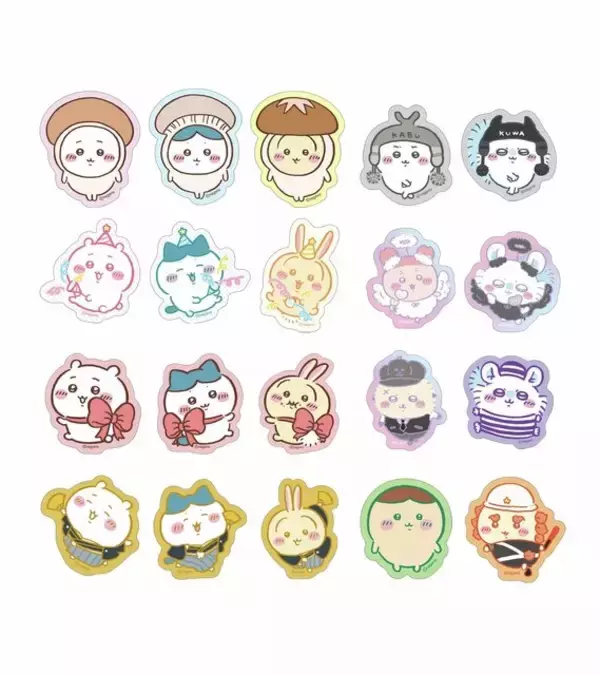 「「ちいかわ」本日2月27日11時発売の新商品をチェック！ラメがぎっしり詰まったシールや本みたいなスマホケースなどラインナップ」の画像