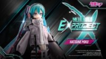 お尻を突き出したポーズがセクシー…というか凄いメカニカル！初音ミクが“ロボ娘”な体つきとなって「METAL BUILD」に登場