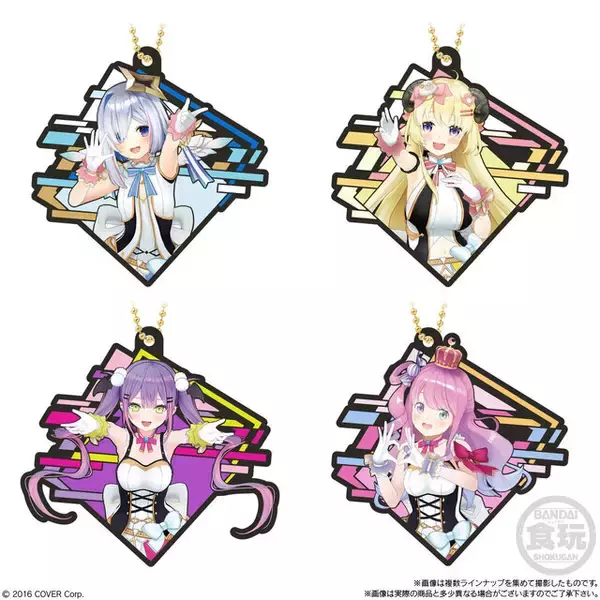 「ホロライブ・兎田ぺこら、宝鐘マリンたちがラバーマスコットに！浮き出て見える「ラバマスARTグミ」が9月16日より発売」の画像
