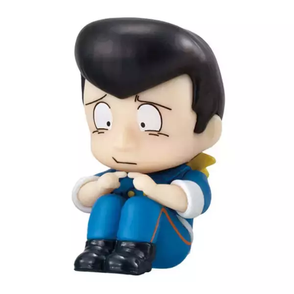 「不機嫌そうな両さんに、激怒する部長！「こち亀」がガシャポン「まちぼうけ」に登場ーキャラクターの個性を表現した全5種」の画像