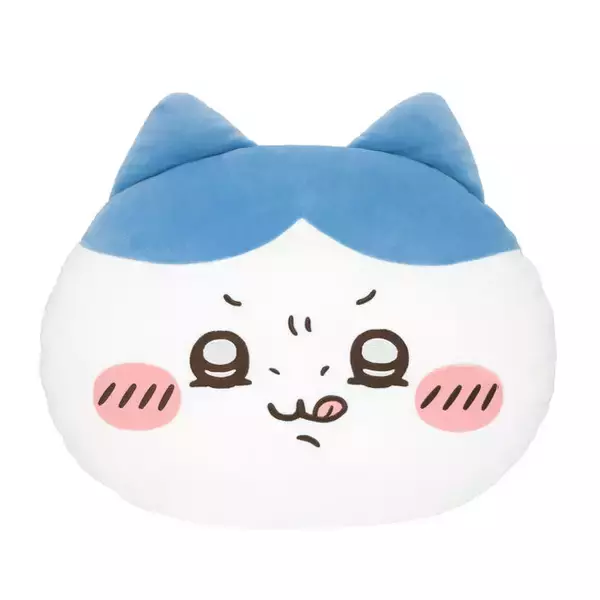 「「ちいかわ」何を引いてもハチワレが当たる！BIGぬいぐるみや「…ってコト！？」のクッションなど、「ハチワレだらけくじ」が可愛い」の画像