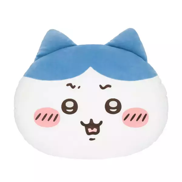 「「ちいかわ」何を引いてもハチワレが当たる！BIGぬいぐるみや「…ってコト！？」のクッションなど、「ハチワレだらけくじ」が可愛い」の画像