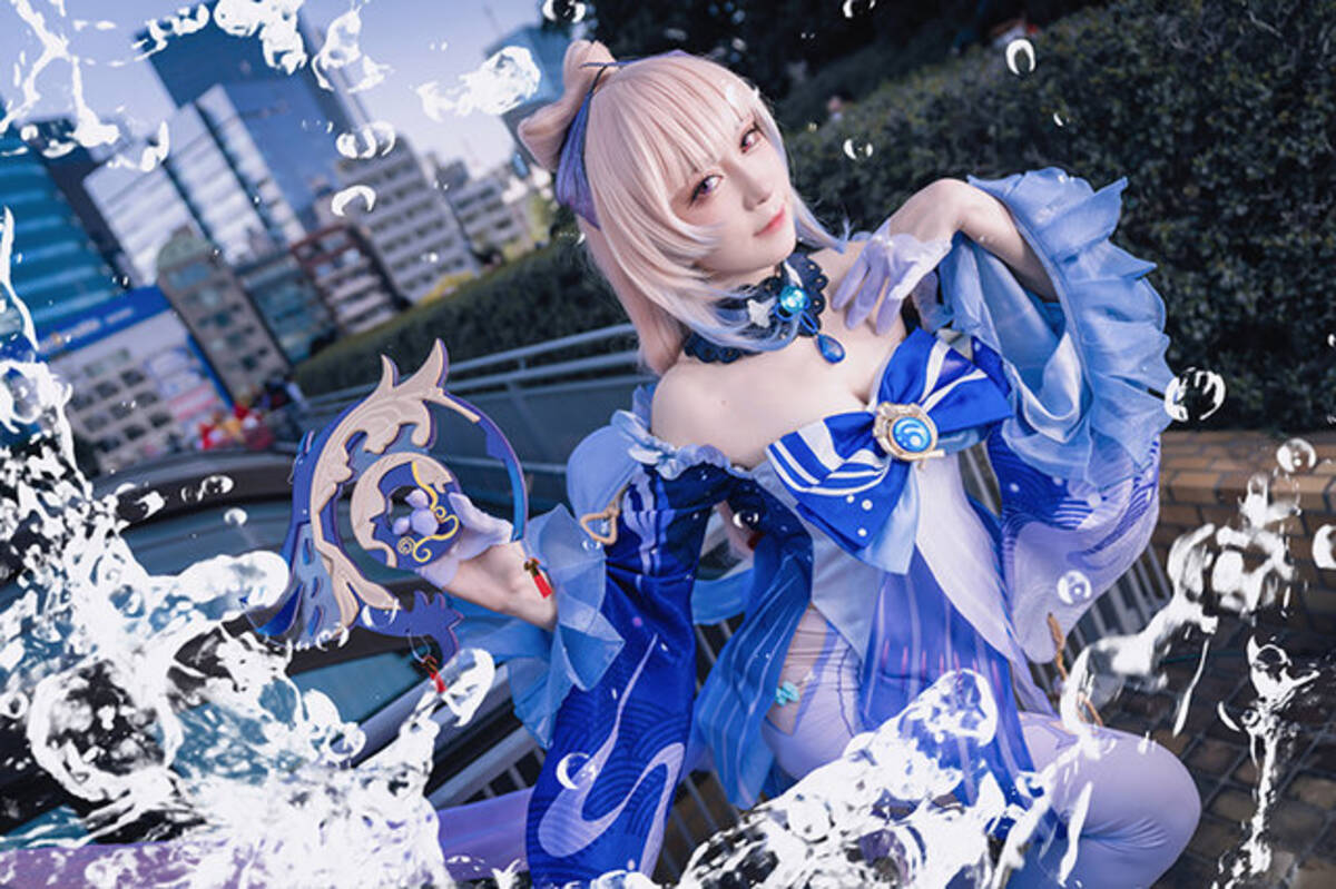 コスプレ】『原神』珊瑚宮心海が流麗にして甘美！中国人気レイヤー・箱 