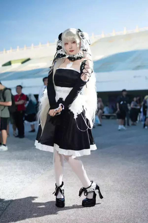 「【コスプレ】ゲームから飛び出したような清楚な美しさ！香港アイドルの『アズレン』フォーミダブルは美ボディの再現もバッチリ【写真6枚】」の画像