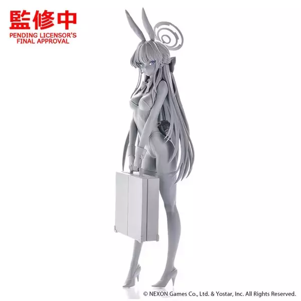 「彩色前でも「ユウカ」の太ももは凄い！『ブルアカ』バニーガール姿の「トキ」フィギュアなど、全12商品一挙公開」の画像
