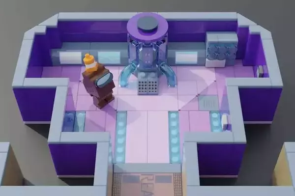 「『Among Us』お馴染みのマップをレゴで完全再現…ユーザー発案「Lego Ideas」で一定の支持を受け評価段階に進む」の画像
